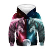 3D Print Wolf Boys Hoodies
