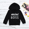 Toddler Kids Baby Boys Mini Boss Hoodies