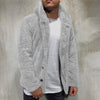 Bomber Jacket Men Winter Thick Warm Fleece Teddy Coat